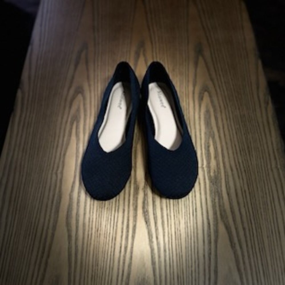 Women’s Black Flats - Wide Width